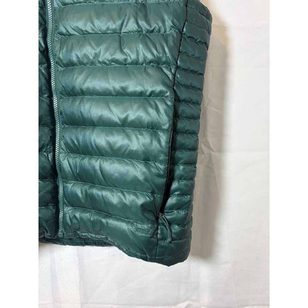 The North Face Puffer Vest Mens M Green 550 Down Insulated Quilted Gorpcore - Picture 2 of 15